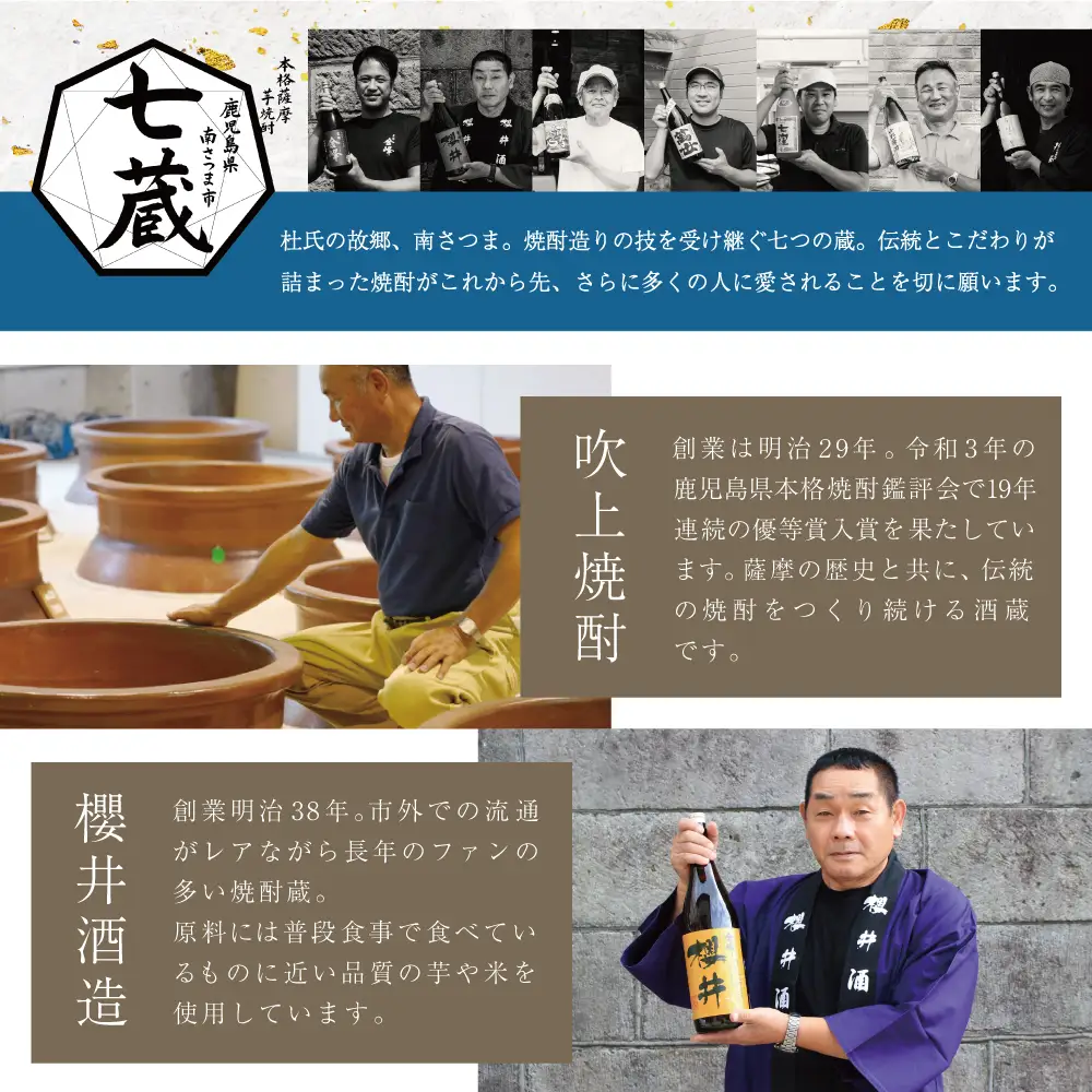 【本格芋焼酎】南さつま厳選芋焼酎 1.8L 5本セット（碧） 飲み比べ 家飲み 宅飲み 芋焼酎 お酒 ギフト ご贈答 お湯割り 水割り ロック 南さつま市 プレゼント 記念品