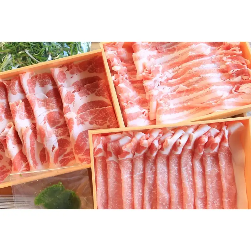 京丹波高原豚3種と九条ネギの豚しゃぶ鍋セット｜鍋セット