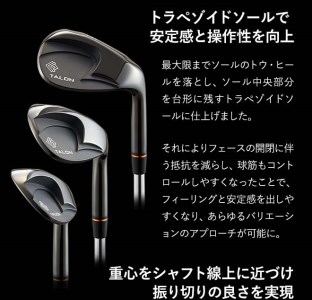 FG.TALONウェッジ　TW-202(NSPRO950GH(S))　116BE04N.／国産 ゴルフクラブ ウェッジ 選べるロフト フォージド 軟鉄鍛造 ゴルフ用品
