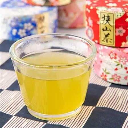 千代紙缶入り 狭山茶ティーバッグ「霞川 煎茶」【1375082】