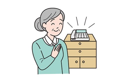 みまもりでんわサービス（固定電話6か月） F4D-0496