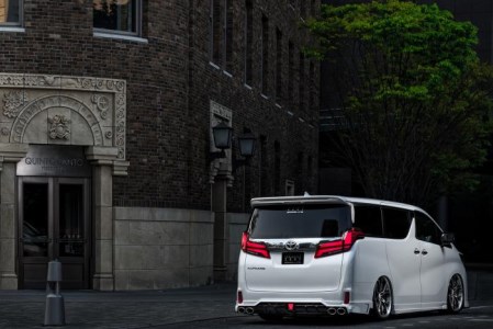 【トヨタ 30系 アルファード】 ピラーパネル 4ピース （AES製） 【カーボン柄 ブラック仕様】 3042-9140 自動車 車 パーツ カスタム 塗装不要 TOYOTA ALPHARD GGH AGH AYH