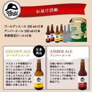南信州クラフトビール「Ogna」６本セット[ ビール クラフト ]