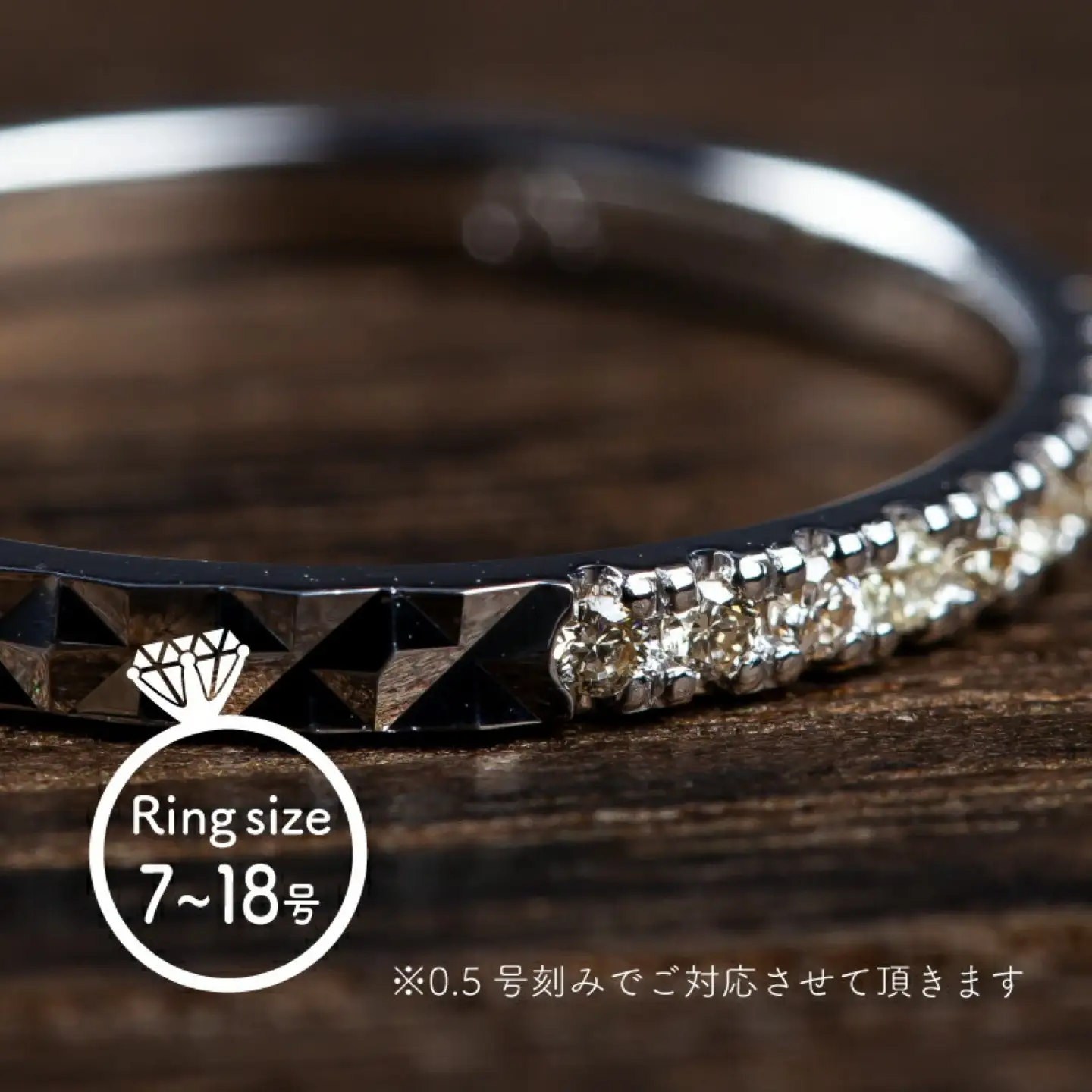  pt900 ダイヤモンドリング　0.08ct（RP_MR-1013）山梨 ジュエリー 人気ブランド ジュエリー