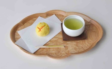 トレー おぼん 雲 無垢材 タモ玉杢 キッチン 