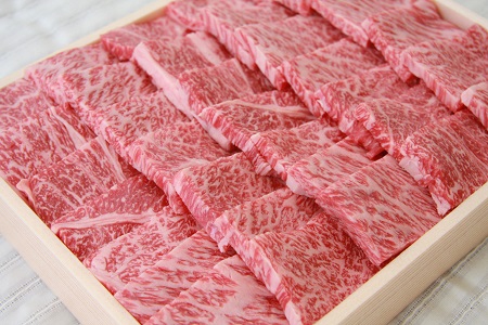 着日指定可！奥出雲和牛肩ロース焼肉用400g 【しまね和牛 黒毛和牛 BBQ 贈答用 冷蔵 チルド 日時指定Ａ-2】