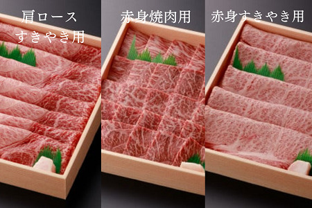 奥出雲和牛スペシャルセット 【定期便】ステーキ すきやき 焼肉 肩ロース 赤身 黒毛和牛 贈答用 冷蔵 チルド 日時指定Ｄ-19