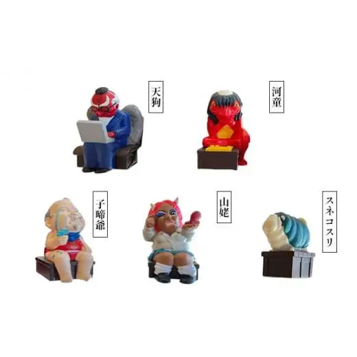 妖怪ベンチガチャピーコンプリートセット