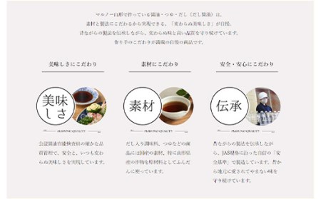 【マルノー山形】マルノー調味料6種7本セット（だし醤油、塩麹のたれ、キムチ風海鮮みそのたれ、すき焼きのたれ、かんたんで酢、豚丼のたれ） 【料理・鍋・簡単】 F2Y-5430