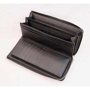 【長財布】Zip long wallet カラー：Black【雑貨 ファッション 人気 おすすめ 】