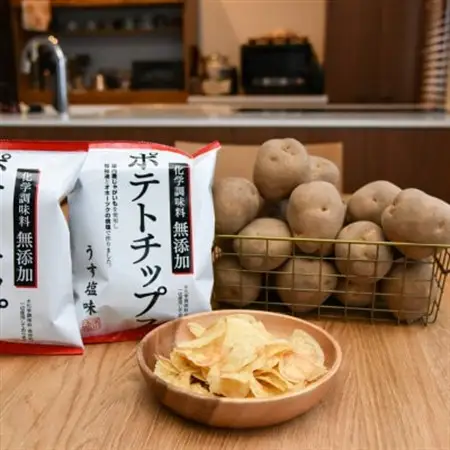 化学調味料無添加ポテトチップス　うす塩(60g×24袋)【1380789】