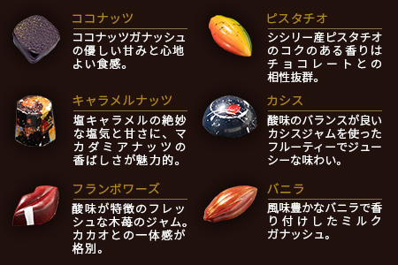 【匠の技】菓子工房 ひのでや てづくり ショコラ 15個 詰め合わせセット【シェフのこだわりと技術が詰まったチョコレート】ショコラチョコ ミルクティーチョコ キャラメルナッツ チョコ ココナッツチョコ ショコラ B-562