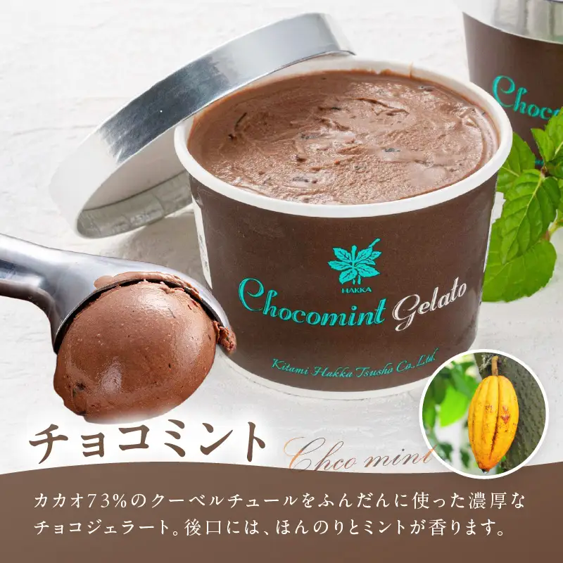 ミントジェラート カップ 3種×4個 ( ジェラート アイス アイスクリーム ハッカ チョコ ミント ミントアイス スイーツ チョコチップミント カカオ カップアイス ふるさと納税 )【007-0055】