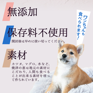 a10-832　ペット フード 犬 猫 焼津の恵 70ｇ缶 鰹 鮪 計10缶