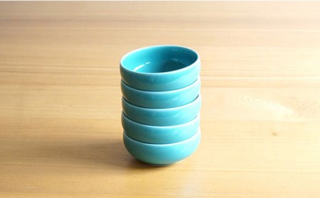 【白山陶器】ひめとんすい 5ピースセット 青磁 食器 小鉢 【波佐見焼】 [TA70] 波佐見焼
