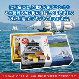 B200-12 熊本県産米粉100％使用　純米カステラ