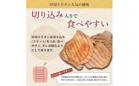 厚切り牛タン（みそ）500g  (500ｇ×1パック) 【1478】