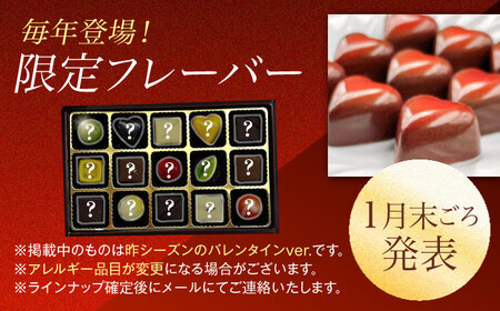 【2027年2月~発送】ボンボンショコラ 15個 バレンタインチョコレート ホワイトデーチョコレート ちょこちょこ [SAW033]