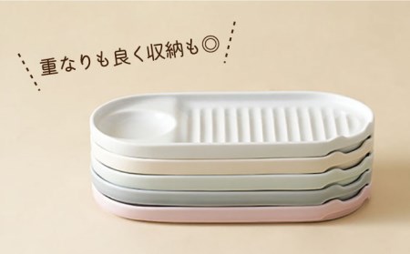 【波佐見焼】ぎょうざ皿 プレート 5色セット 食器 お皿【Cheer house】[AC152] 波佐見焼