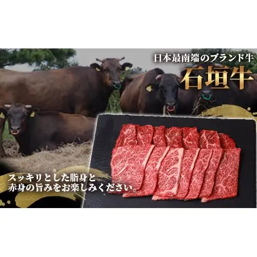 石垣牛・焼肉用お試しセット・200g×2種の盛合せ 計400g入り