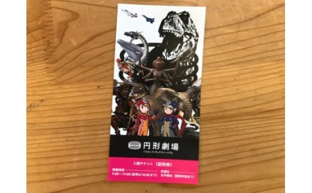 【大人ペア】常設展＋特別展 セット入館チケット 円形劇場 ペア ペアチケット イベント イベントチケット 鳥取県 倉吉市