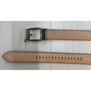 革工房いんのしまスマートロック式牛革 ベルト(色:チョコ)