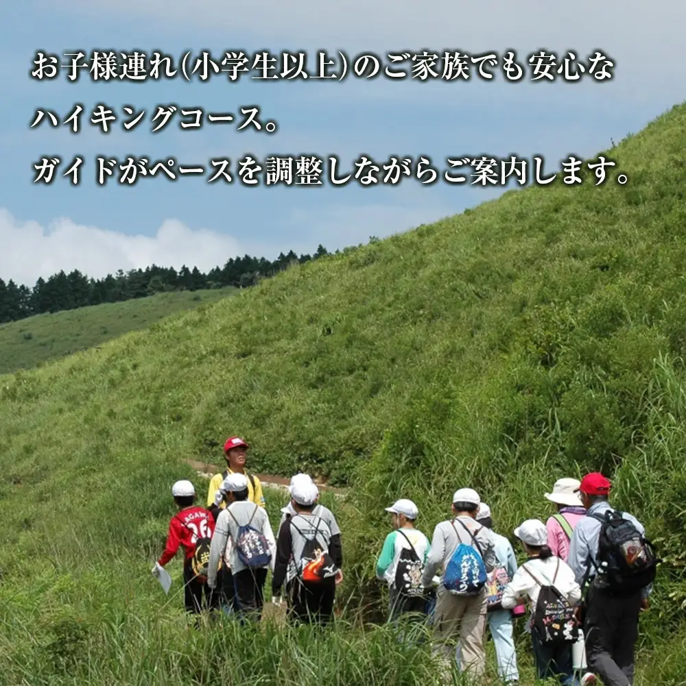国定公園を見渡す『雲月山』専属ガイドと巡るトレッキング体験プラン GE014_002