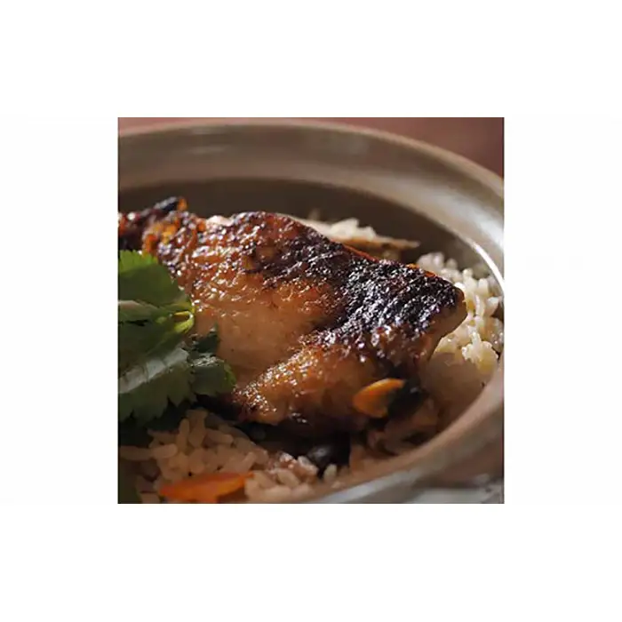【日本料理しみずや】鳥釜飯の素と黒酢米セット No.038