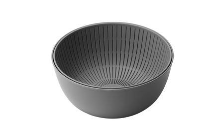 米とぎにも使える ザル ボウル グレー ／ キッチン用品 調理器具 耐熱 電子レンジ対応 食洗機対応 ライクイット like-it 奈良県 葛城市【like023-2】