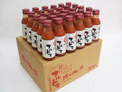 トマトジュース 無塩 無添加 （ホワイト100ml）30本セット 100ml × 30本入 1本に約5個分のフルーツトマト トマトジュース 糖度9度以上 ドリンク 飲み物【池トマト】 [BQAG007]