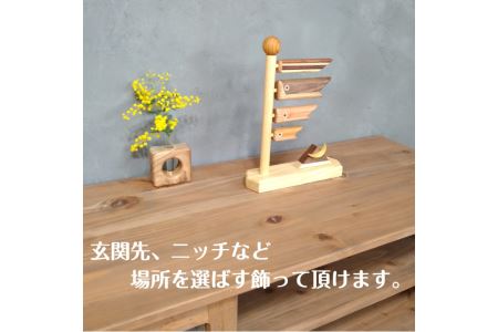 鯉のぼり 木製 インテリア 天然木 木製鯉のぼり 五月人形 兜 初節句 5