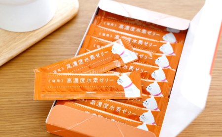 【6ヶ月定期便】 高濃度 水素ゼリー 猫用 31本入り × 6回 (1本5g) 水素 ゼリー ごはん おやつ 猫 健康食品 サプリ ご褒美 健康 ミルク風味 持ち運び 携帯 ペット