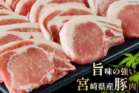 豚肉 ロース とんかつ用 300g ×6 計 1.8kg [甲斐精肉店 宮崎県 美郷町 31as0090]