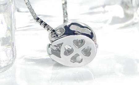 ダイヤモンド ネックレス 0.2ct プラチナ 馬蹄 ホースシュー 45cm ダイヤモンド ジュエリー