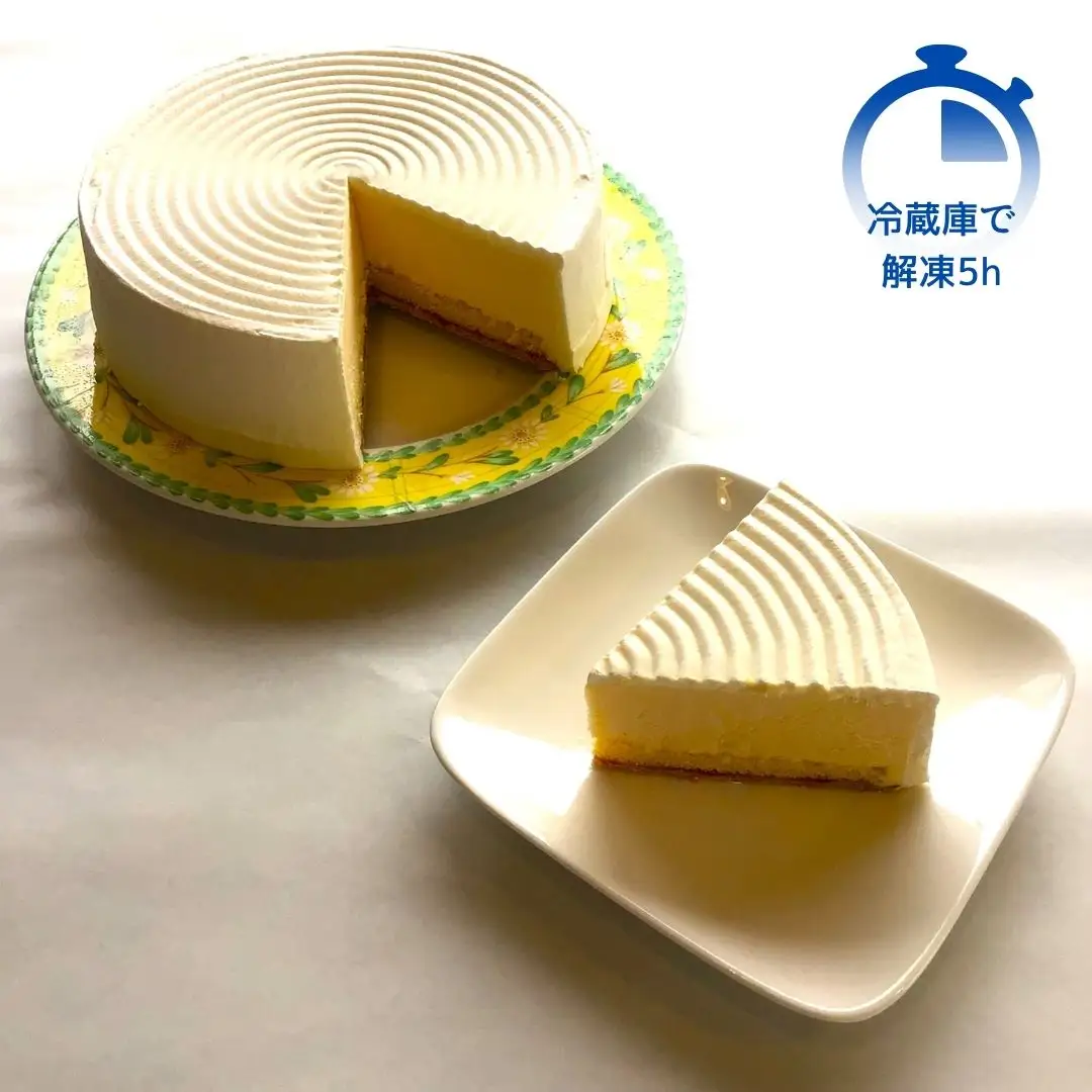 レアチーズケーキ 6 グラタン5 レアチーズケーキ 5号サイズ 冷凍でお届け チーズケーキ [ル
