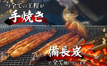 うなぎ 国産 蒲焼 2尾 うなぎ[備長炭手焼き 300g]