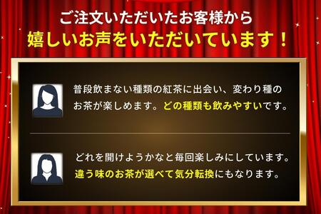 静岡茶フレーバーティー詰め合わせ　6Aセット◆