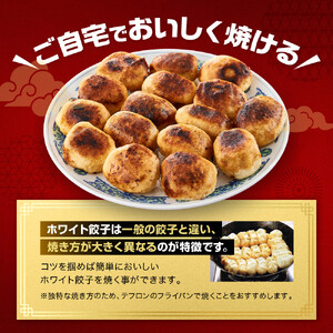 【ホワイト餃子】16個入×4パック（合計64個）　餃子 冷凍 惣菜 加工食品 中華 豚肉 　