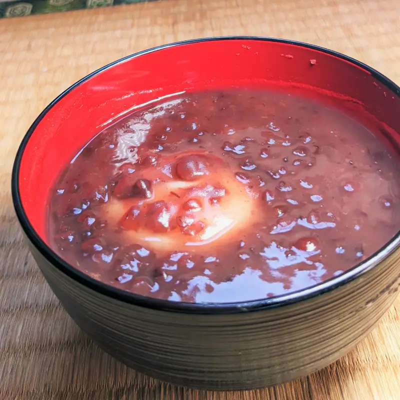 老舗和菓子屋さんの杵つき生丸餅（白）12個＆つぶあん 200g×3セット