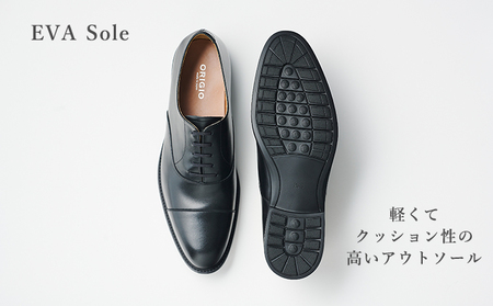 ORIGIO オリジオ 牛革ビジネスシューズ 紳士靴 ORG1000 ブラック 25.0cm