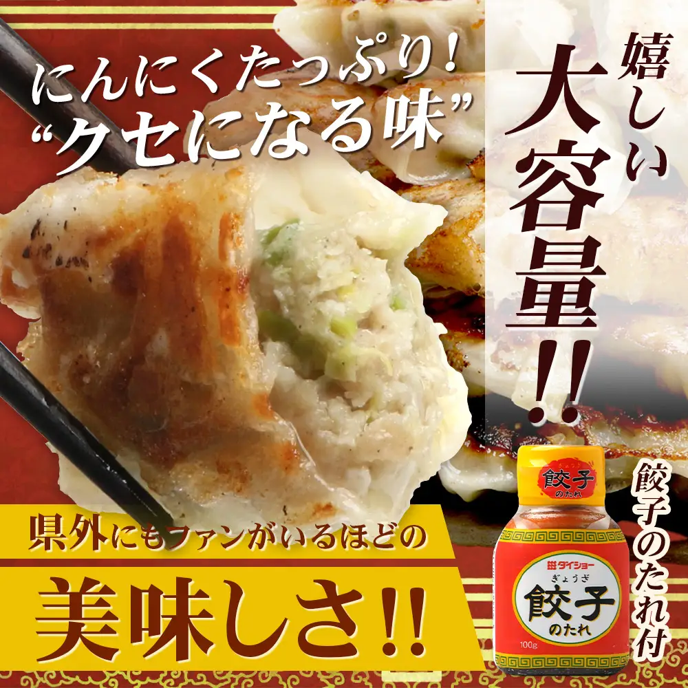 《リピーター続出！》佐多の田中肉屋 ニンニクたっぷりやみつき餃子 60個 (12個入り×5パック) TA-401 | ぎょうざ 餃子 ギョウザ 豚肉 ひき肉 にんにく スタミナ餃子 焼くだけ 簡単 小分け 大容量 手作り お惣菜 おかず 保存料不使用 冷凍 鹿児島県 南大隅町 田中精肉店