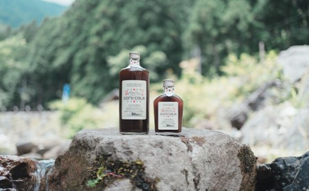 【伝統を受け継ぐ、文化のコーラ。】ぎふコーラ200ml × 2本（希釈）/ 揖斐川町・春日産の薬草を使用した文化感じるクラフトコーラ 希釈用 コーラシロップ 炭酸水 で割る 手作り 