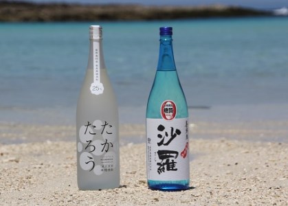 黒糖焼酎一升瓶６本（たかたろう３本・沙羅３本）