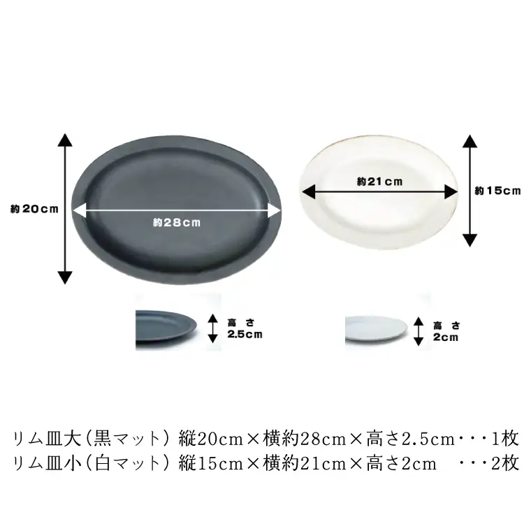 益子焼 オーバル皿 セット 益子町 AH002
