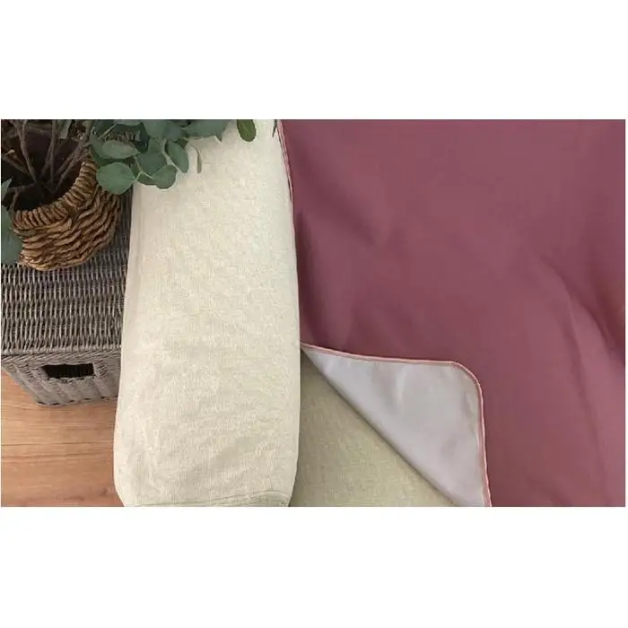 洗える消臭・防水おねしょシーツ 部分用（150×100cm）ワイン BS-3H