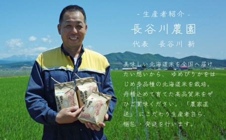 令和8年産 ゆきさやか 10kg 精米 北海道当麻町 長谷川農園【U-008】