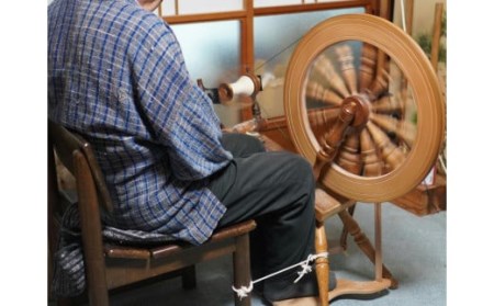 手つむぎ絹(きびそ)のタオル 天然素材