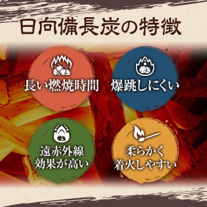 うなま 備長炭 (2級並) 3kg [宮崎県農業協同組合 八菜館ひゅうが店 宮崎県 美郷町 31ap0012]
