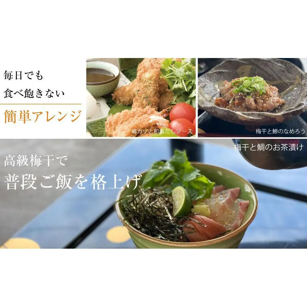 かつお梅干　紀州南高梅 産地直送　訳あり　皮切れ450g