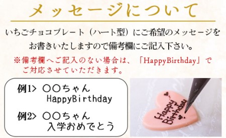 苺屋 誕生日ケ－キ 苺のタルト5号 メッセージ付き【苺タルト 誕生日タルト タルト 5号タルト フルーツタルト メッセージ入りタルト】 it-0070